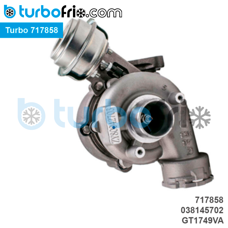 Turbo 717858 de intercambio