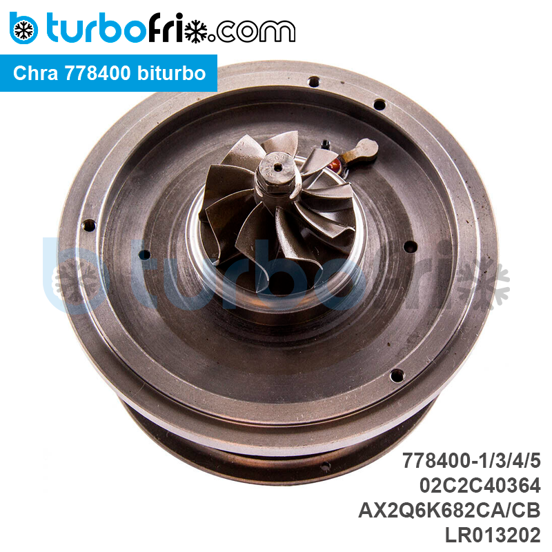 Cartucho CHRA de turbo 778400 Biturbo - Imagen 2