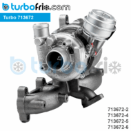 Turbo 713672 de intercambio