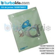 Kit de junta de turbo 16359700011