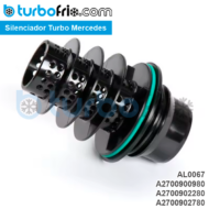 Silenciador de turbo AL0067